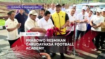 Didampingi Erick Thohir, Prabowo Resmikan Akademi Sepak Bola Garudayaksa di Cileungsi