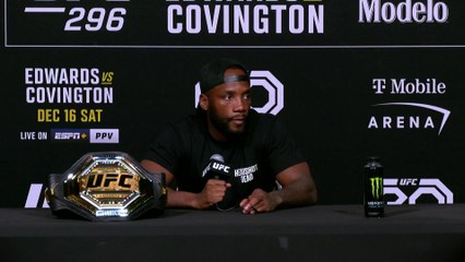 Leon Edwards looking for statement win against no3 ranked welterweight Colby Covington