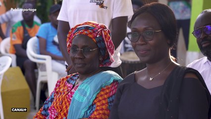 INAUGURATION ORPHEE AVEC LES ENFANTS DE BOUAKE