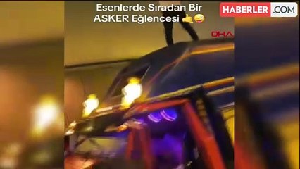 Esenler'de asker uğurlaması trafiği felç etti