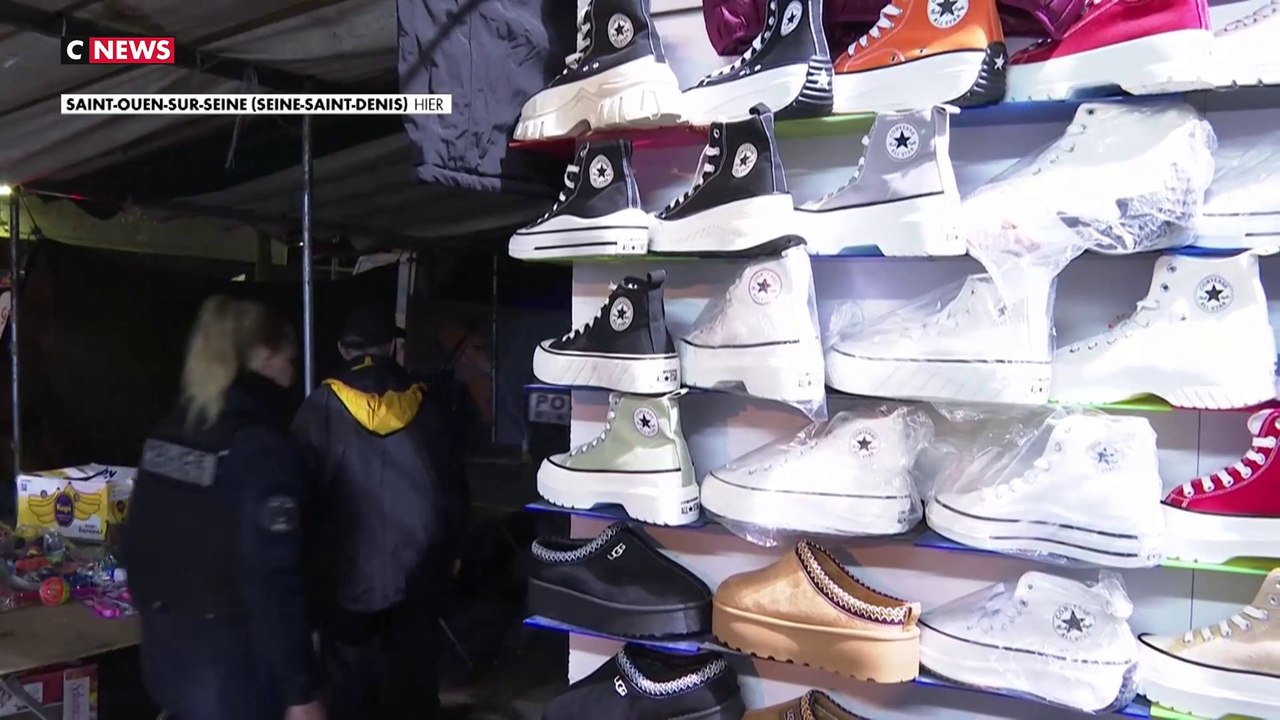 Marché aux puces de Saint-Ouen : grande opération anti-contrefaçons