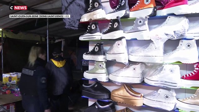 Marché aux puces de Saint-Ouen : grande opération anti-contrefaçons