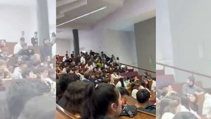Ésta es la reacción de los jóvenes en la universidad tras un discurso progre