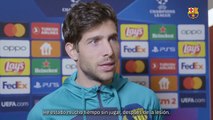 Las declaraciones de los protagonistas del Amberes-Barça