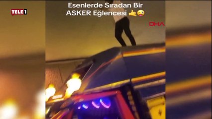 Böyle sorumsuzluk görülmedi! Tüneli kapatıp kamyonet üstünde dans ettiler