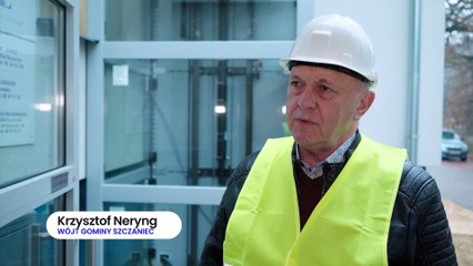 Gazeta Lubuska. Szczaniec. Montaż windy w ośrodku zdrowia