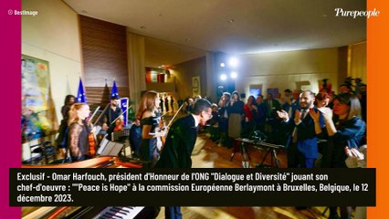 Concert exceptionnel au parlement européen : Omar Harfouch joue sa nouvelle composition " Peace is hope"