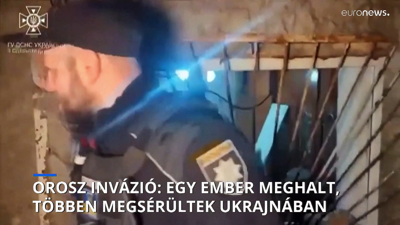 Orosz invázió: egy ember meghalt, többen megsérültek Ukrajnában