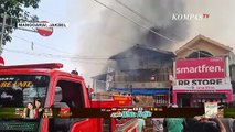 Kebakaran di Permukiman Padat Penduduk Manggarai Jaksel Hanguskan 61 Rumah Warga!