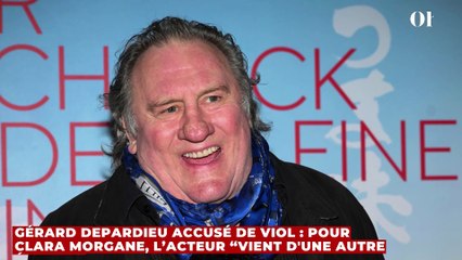 Gérard Depardieu accusé de viol : pour Clara Morgane, l’acteur “vient d'une autre époque”
