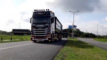 best of scania v8 open pipe sound 2023