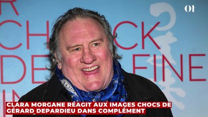 Clara Morgane réagit aux images chocs de Gérard Depardieu dans Complément d'Enquête, "on l'excuse car..."