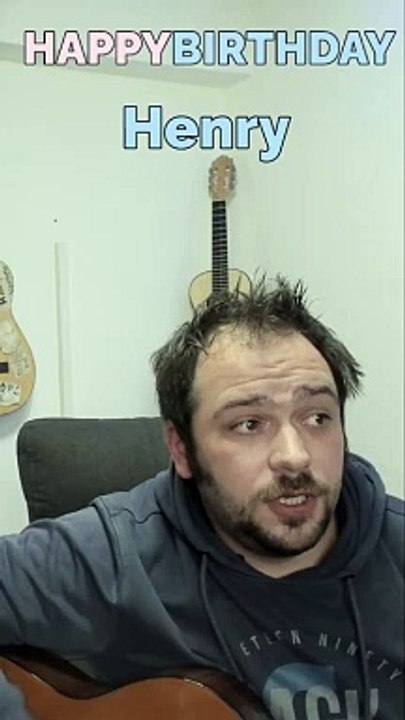 Happy Birthday, Henry! Geburtstagsgrüße an Henry
