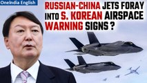 South Korea On High Alert as Chinese-Russian Fighter Jets Intrude Airspace | Oneindia News