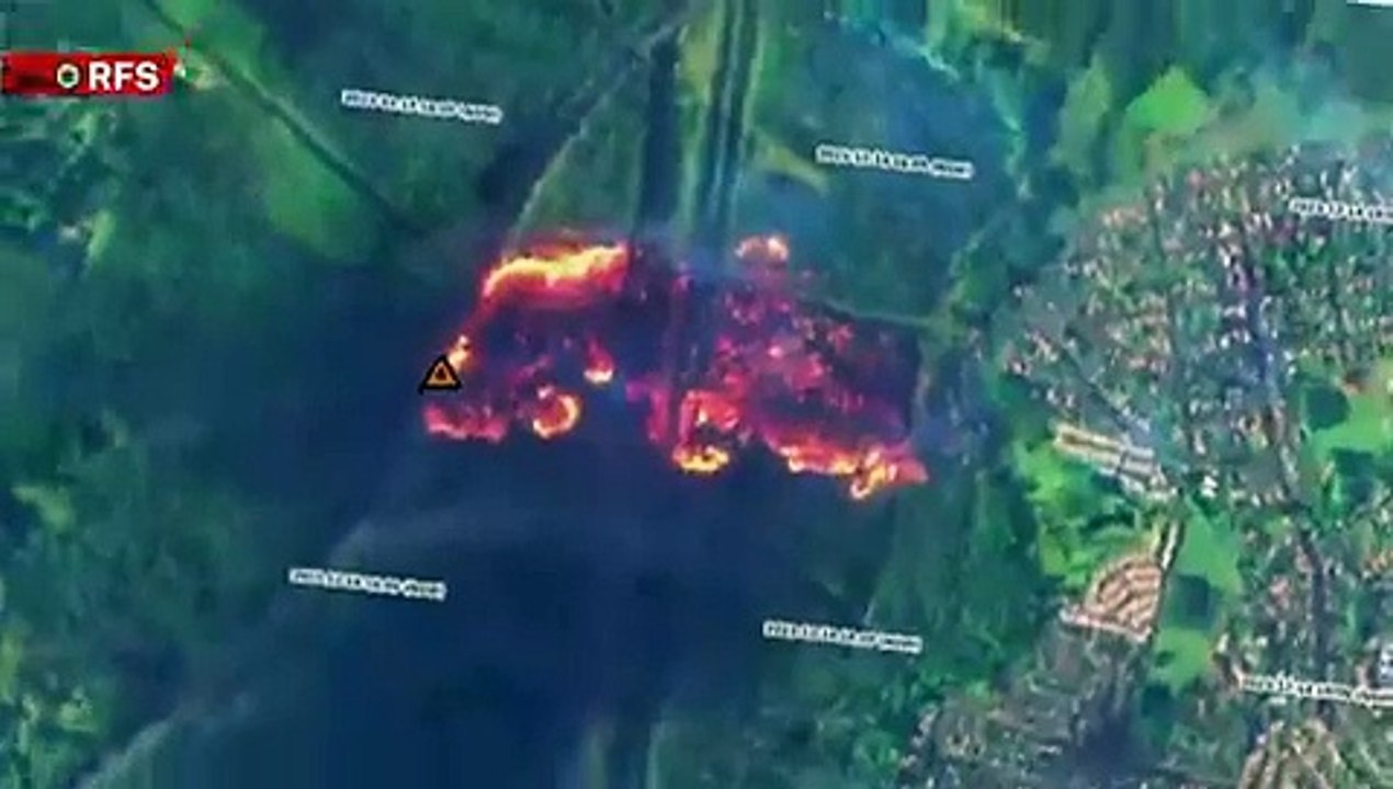 West Wallsend fire continues to burn video Dailymotion