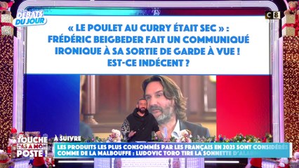 Frédéric Beigbeder fait un communiqué ironique à sa sortie de garde à vue