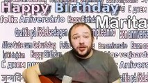 Happy Birthday, Marita! Geburtstagsgrüße an Marita