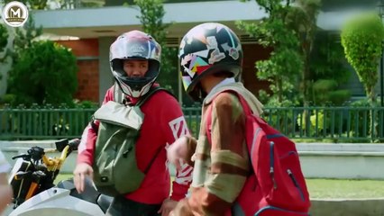 Too Handsome He Wears Helmet To School To Avoid Shocking The Girls|part2