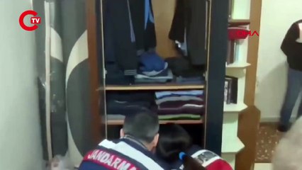 FETÖ'den aranıyordu... Gizli bölmede yakalandı!
