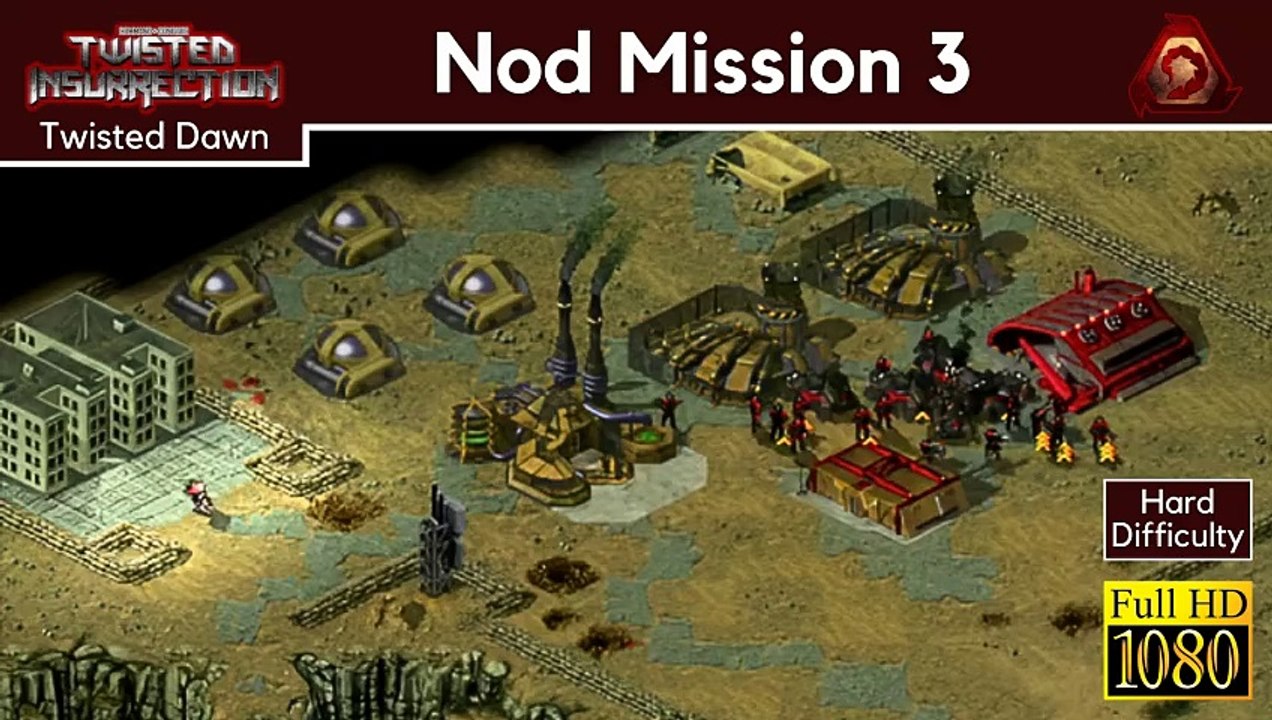 How to Beat C&C Twisted Dawn Nod Mission 3: Prisonbreak - Hard - 1080p HD
