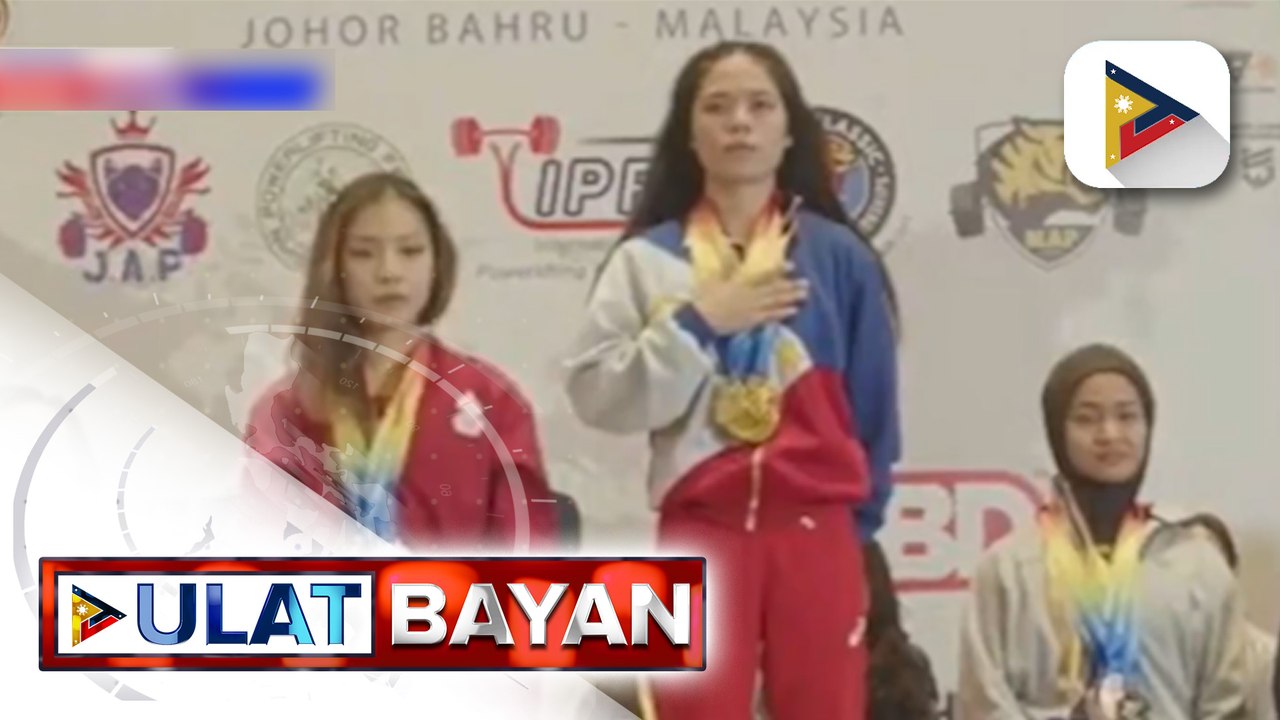 Veronica Ompod, inaming may back injury nang makamit ang World Junior ...