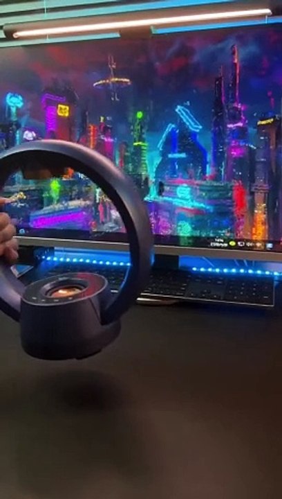 One Of the Very Smart Portable Lamp and Speakers