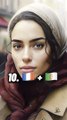Top 10 des femmes métisses françaises clichés