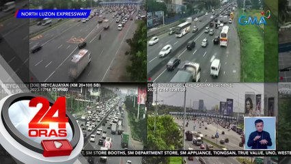 Kpop fans, dagsa sa PH Arena; nagkaroon ng pagbagal sa daloy ng mga sasakyan sa NLEX Northbound | 24 Oras