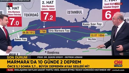 Önce 5,1 sonra 3,7! Marmara'da büyük depremin ayak sesleri mi?