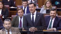 Juanma Moreno retrata al PSOE: «Qué caro le ha salido a España que Sánchez pierda las elecciones»