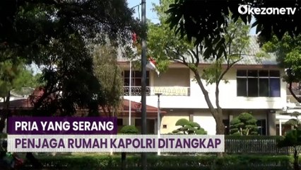 Polisi Tangkap Pria yang Menyerang Penjaga Rumah Dinas Kapolri