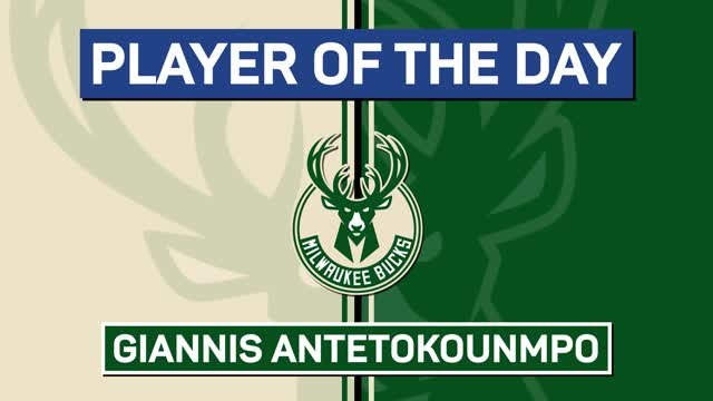 NBA Player of the Day - Giannis Antetokounmpo