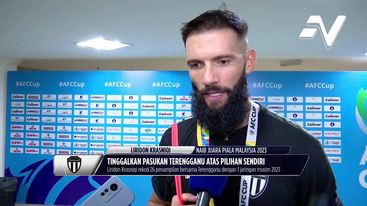 Liridon Krasniqi sah bakal tinggalkan Terengganu selepas tamat Liga 2023