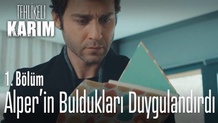 Alper'in bulduğu sandık duygulandırdı - Tehlikeli Karım