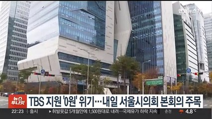 TBS 지원금 '0원' 위기…내일 서울시의회 본회의 주목