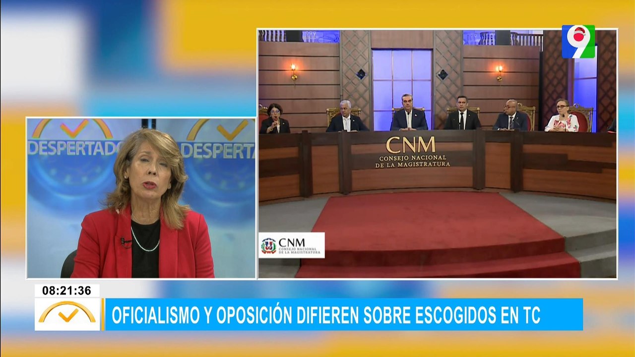 Oficialismo y Oposición difieren sobre escogidos en TC| El Despertador