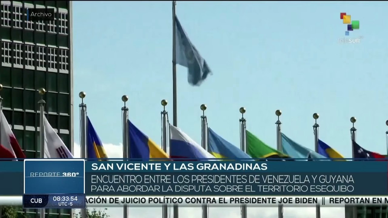 Reporte 360º 14-12: Presidentes de Venezuela y Guyana debaten sobre el Esequibo