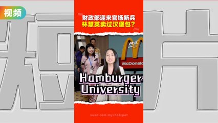 林慧英副财长上任，拼经济？她的“汉堡学”背景引发关注 🍔