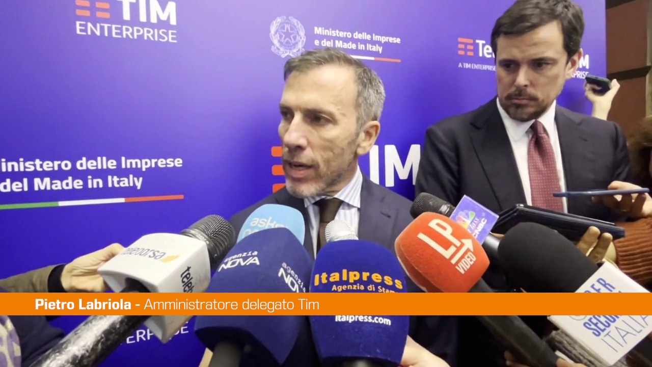 Tim, Labriola "Consob faccia attenzione a fluttuazioni del titolo"