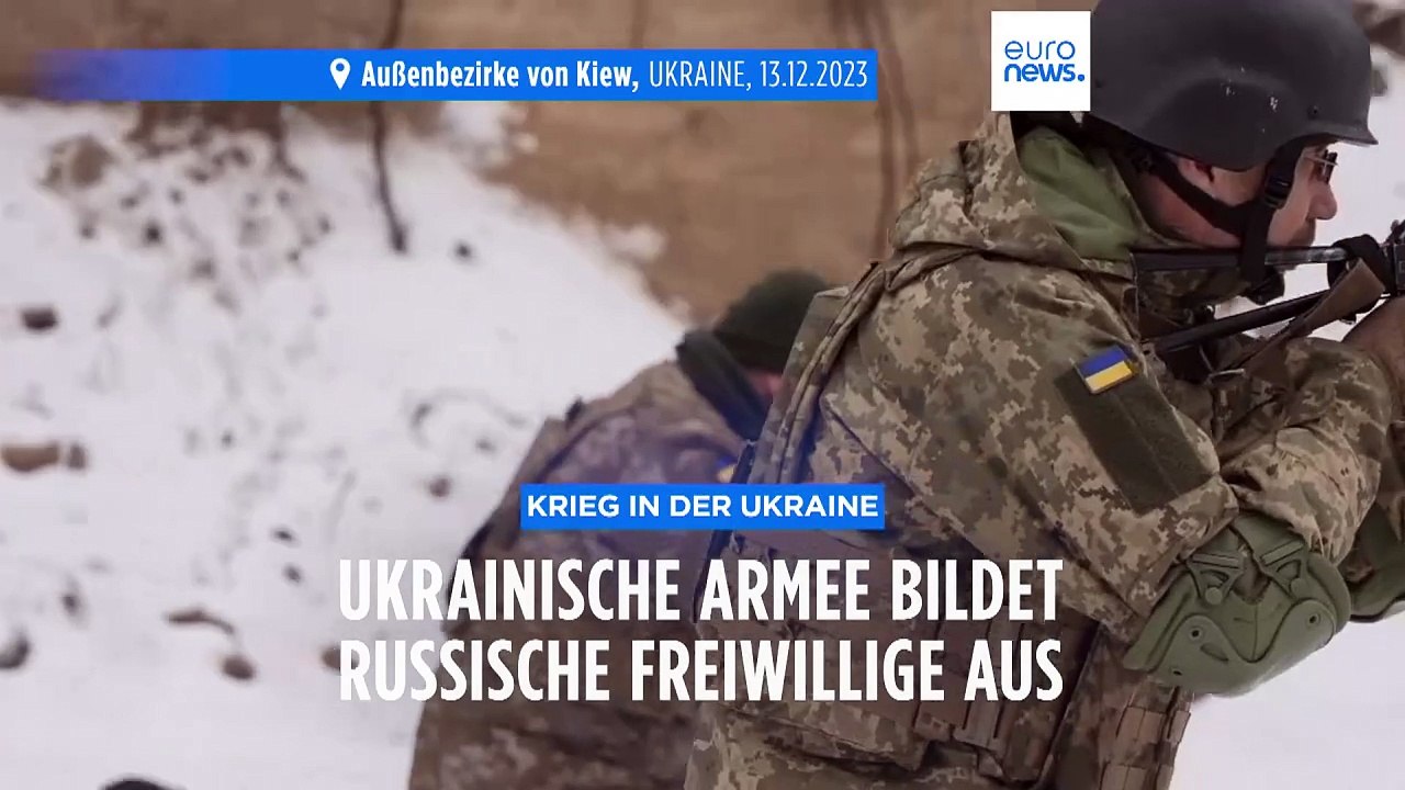 'Sibirisches Bataillon': Russische Freiwillige kämpfen an der Seite der Ukraine