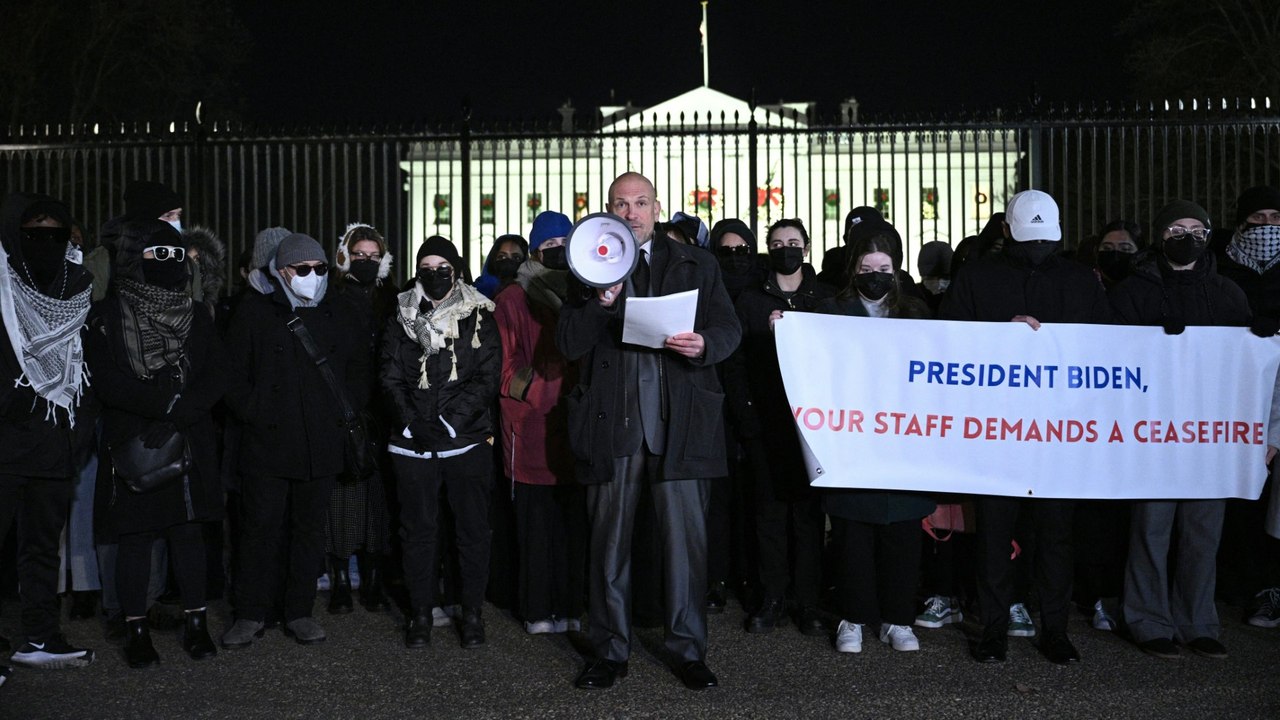US-Regierungsmitarbeiter demonstrieren gegen US-Israelpolitik