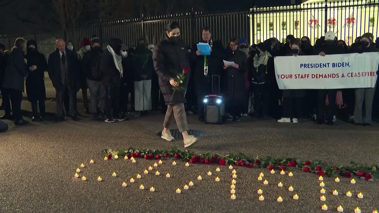 US-Regierungsmitarbeiter demonstrieren gegen US-Israelpolitik