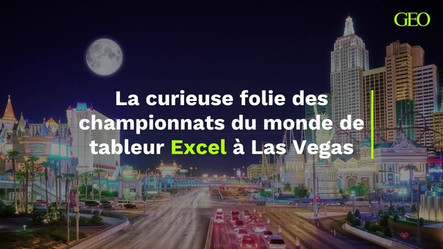 À Las Vegas, la curieuse folie des championnats du monde de tableur Excel