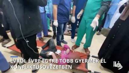 Évről évre egyre több gyermek él konfliktusövezetben