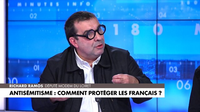 Richard Ramos : «On a un fond antisémite en France qui est exacerbé et qui est basé sur une espèce de sentiment avec des gens qui ne comprennent rien.»