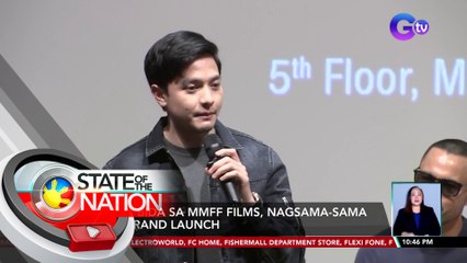 Mga bida sa MMFF films, nagsama-sama sa grand launch | SONA
