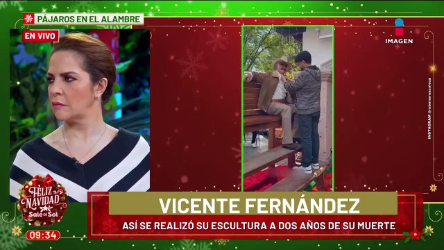 VIDEO Así se hizo la escultura HIPERREALISTA de Vicente Fernández, hecha por Rubén Orozco