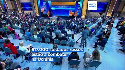 Putin garante que objetivos para a Ucrânia não mudaram e só haverá paz com a "desnazificação"