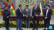 Presidente de Bolivia firmó acuerdo de explotación de litio con empresa rusa