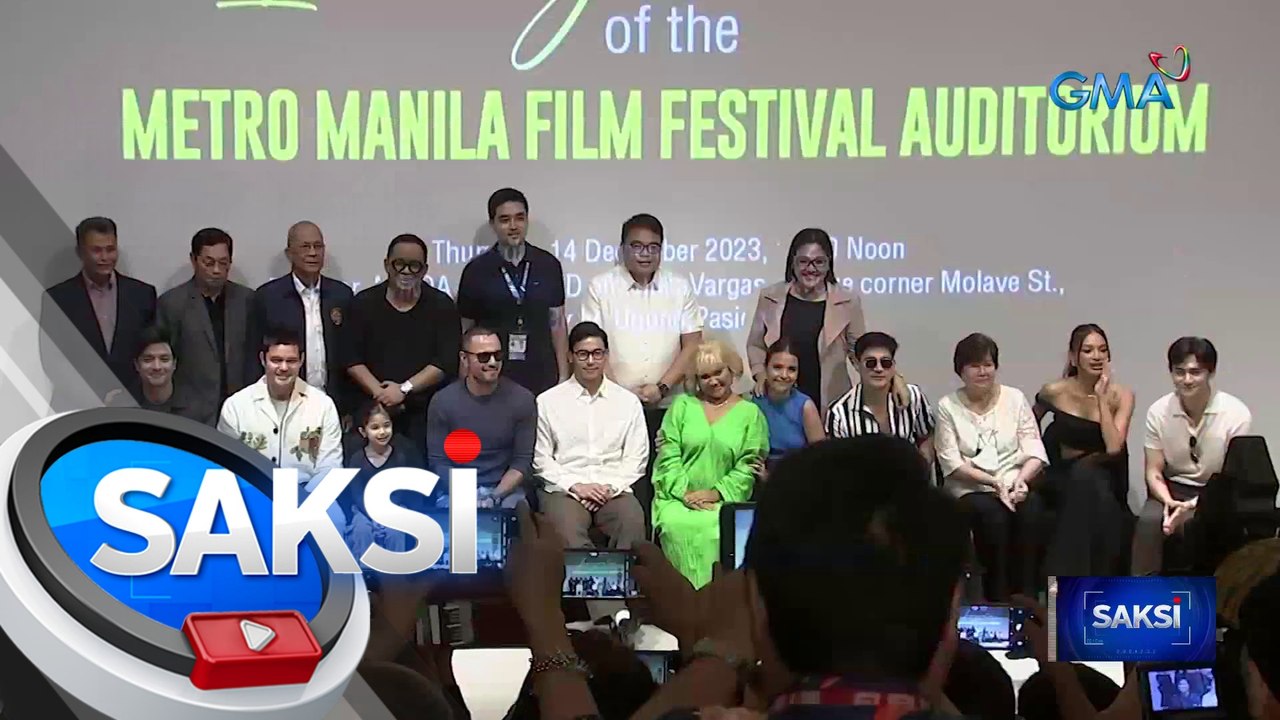 Mga bida sa MMFF entries, dumalo sa 2023 grand launch | Saksi